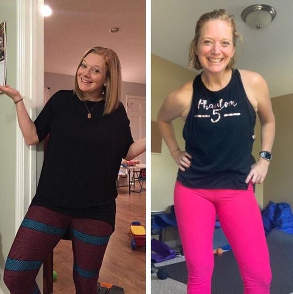 How Inez from Vitoria lost weight thanks to KETO Complete, photos before and after taking the capsules