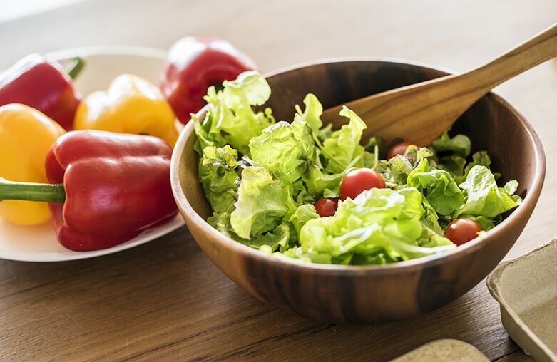 Lecho salad can serve as a tasty and healthy side dish. 