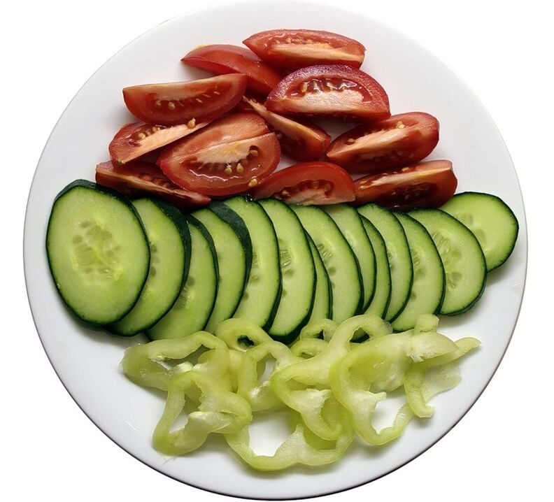 vegetable plate for gastritis